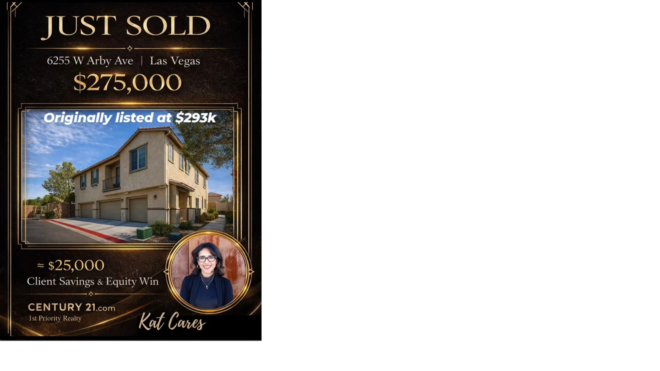 Listed, Marketed, and Sold with Care - $289,000